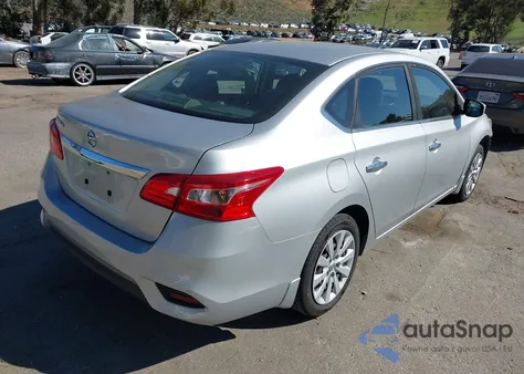 2016 Nissan Sentra S из США, поврежденный, VIN 3N1AB7AP7GY296835